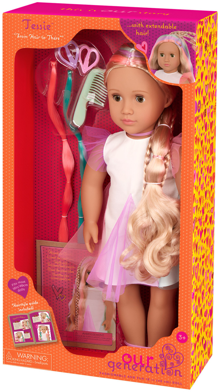 Our Generation - Tessie "From Hair to There" Doll