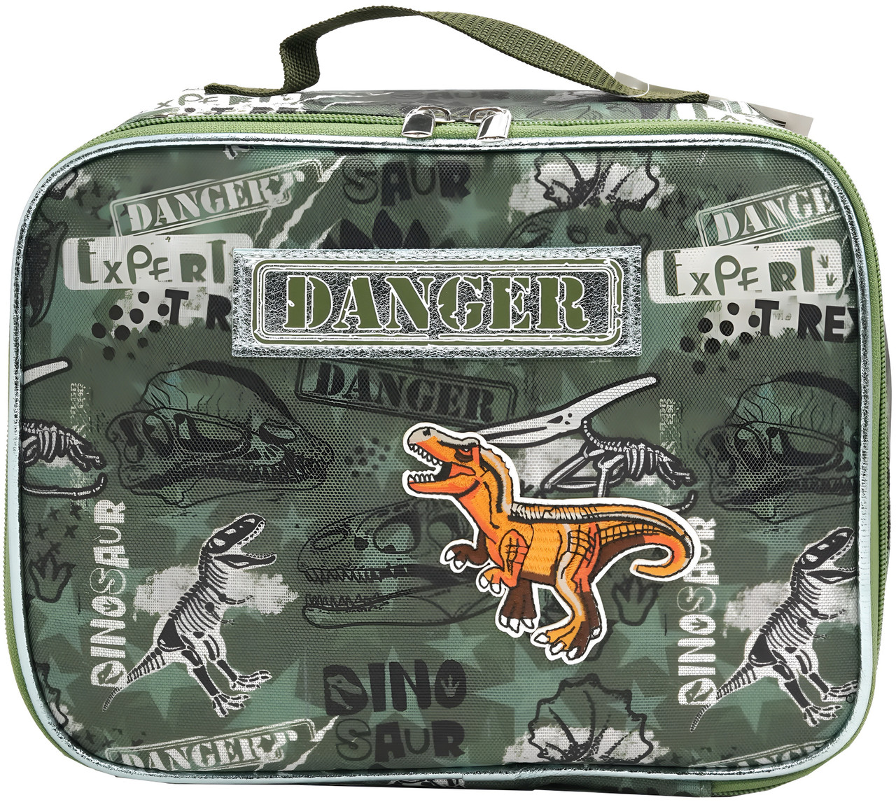 Dino Danger Insulated Lunch Bag