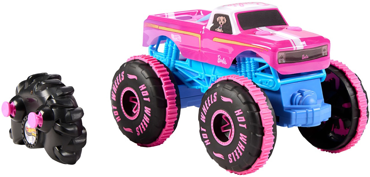 Hot Wheels Monster Trucks 1:24 Barbie RC