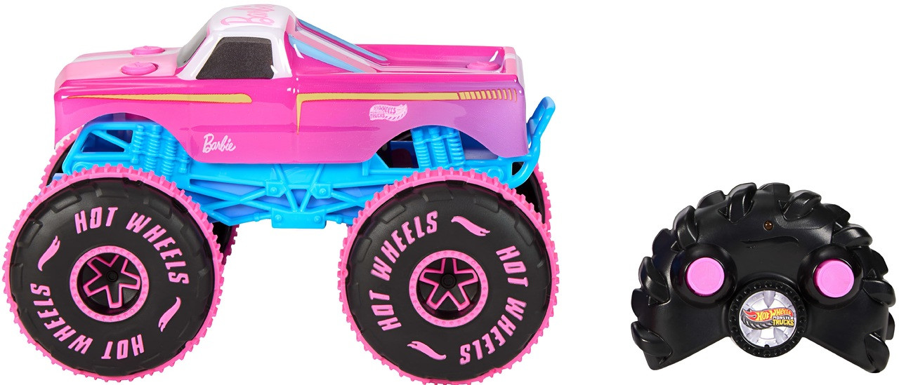 Hot Wheels Monster Trucks 1:24 Barbie RC
