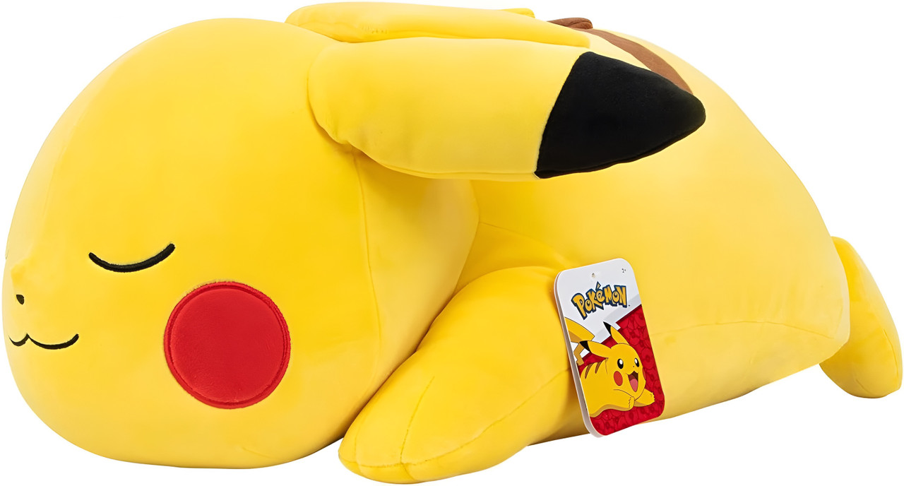 Pokemon 18-inch Sleeping Pikachu Plush