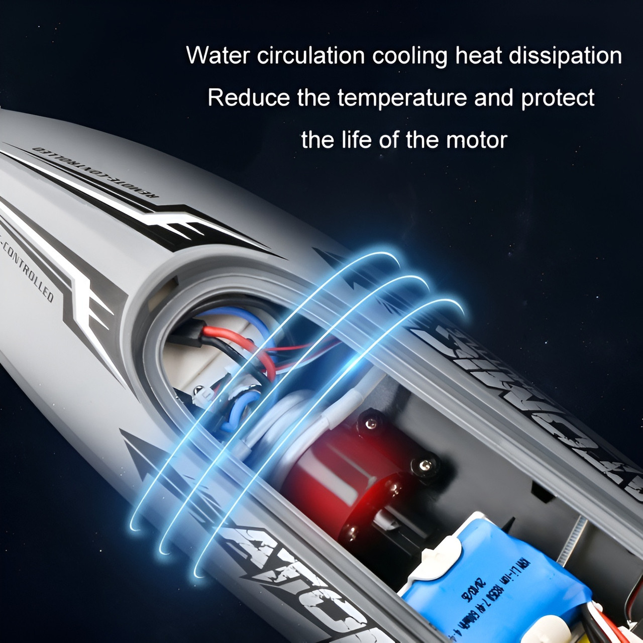 Wave Raider RC Speedboat