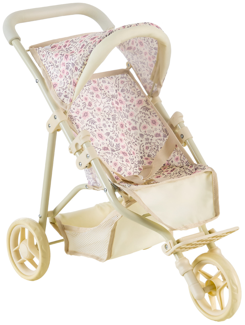 Vintage Floral Doll Pram