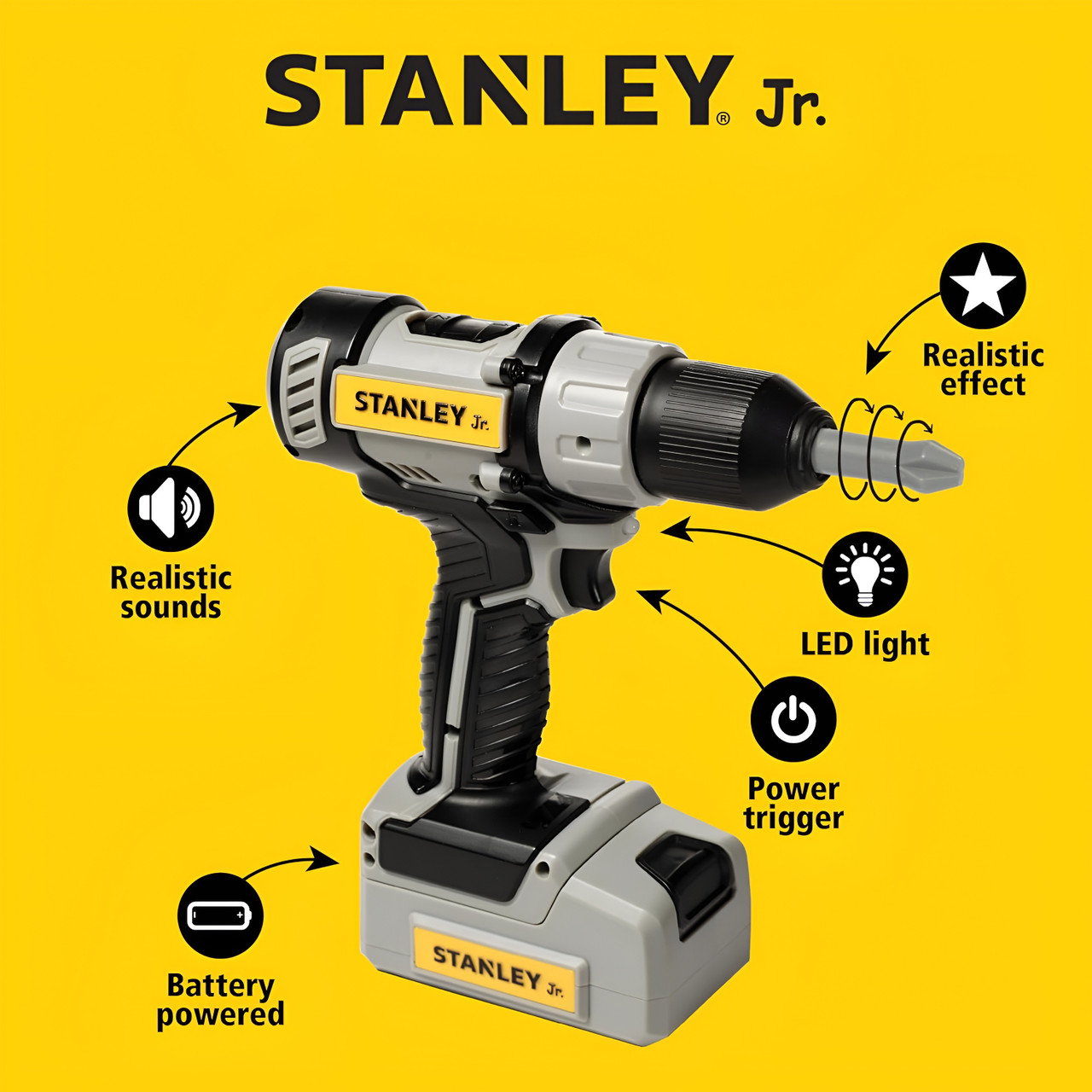 Stanley Jr. Battery Operated Drill