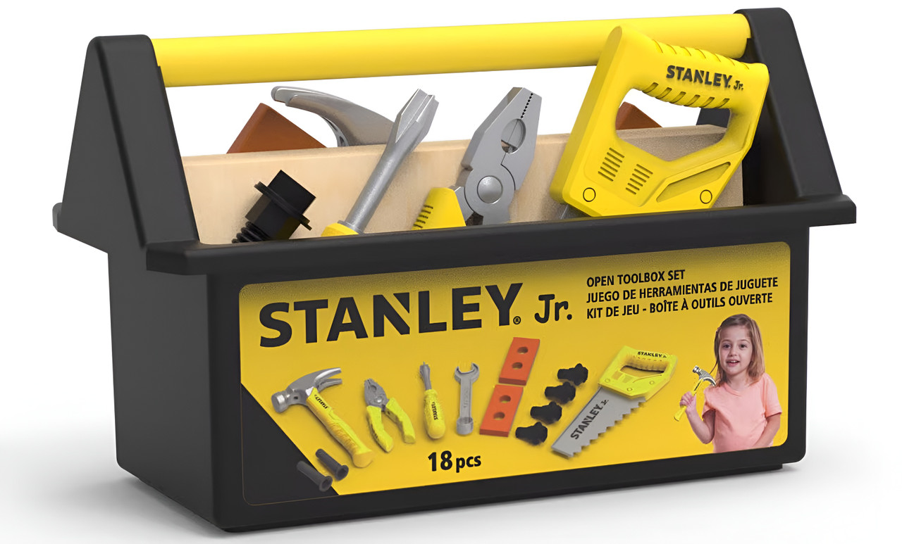 Stanley Jr. Pretend Play Toolbox Set