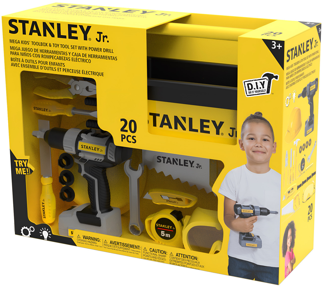 Stanley Jr. Mega Toy Tool Set