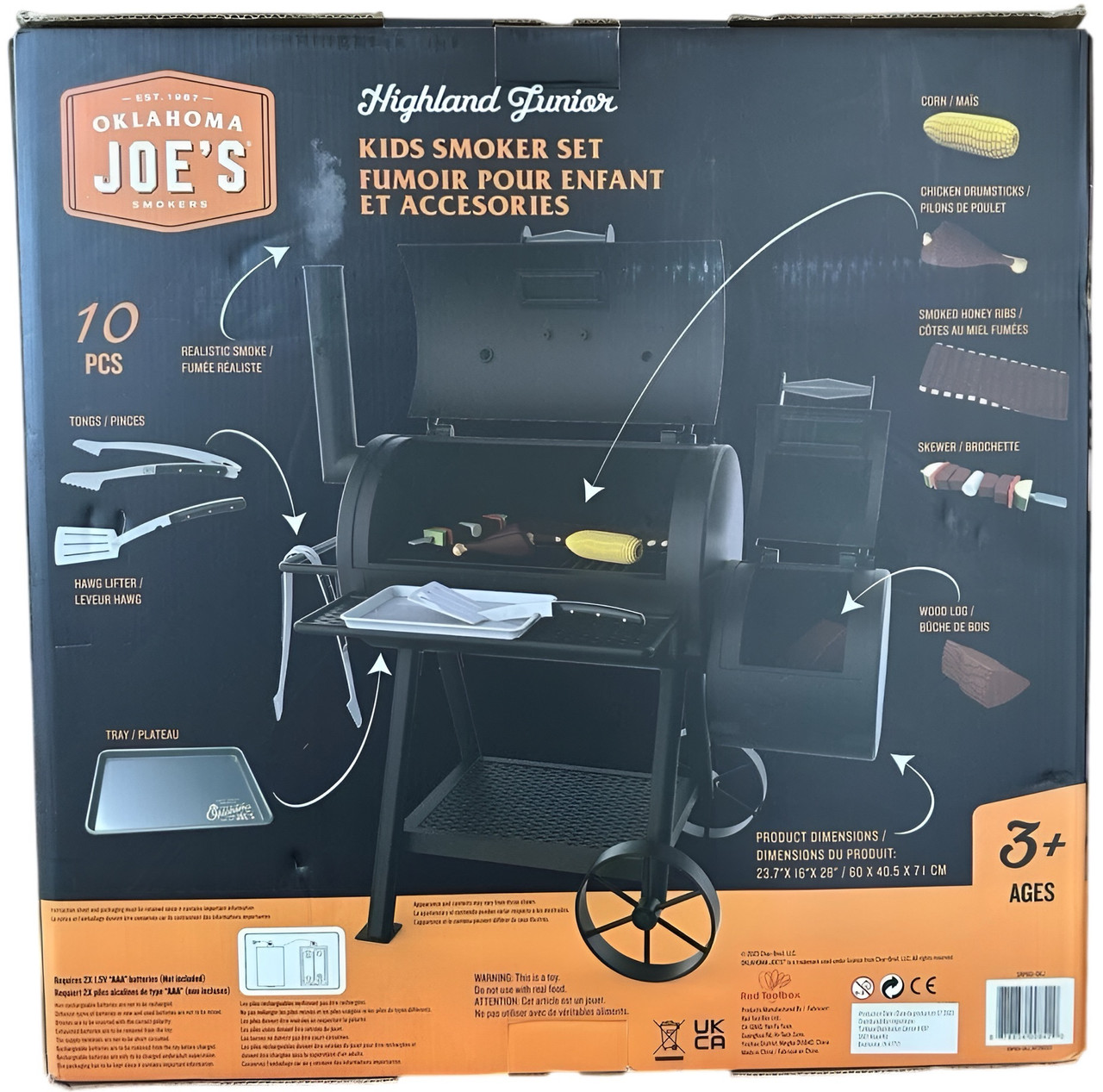 Oklahoma Joe's Smoker Set - Black