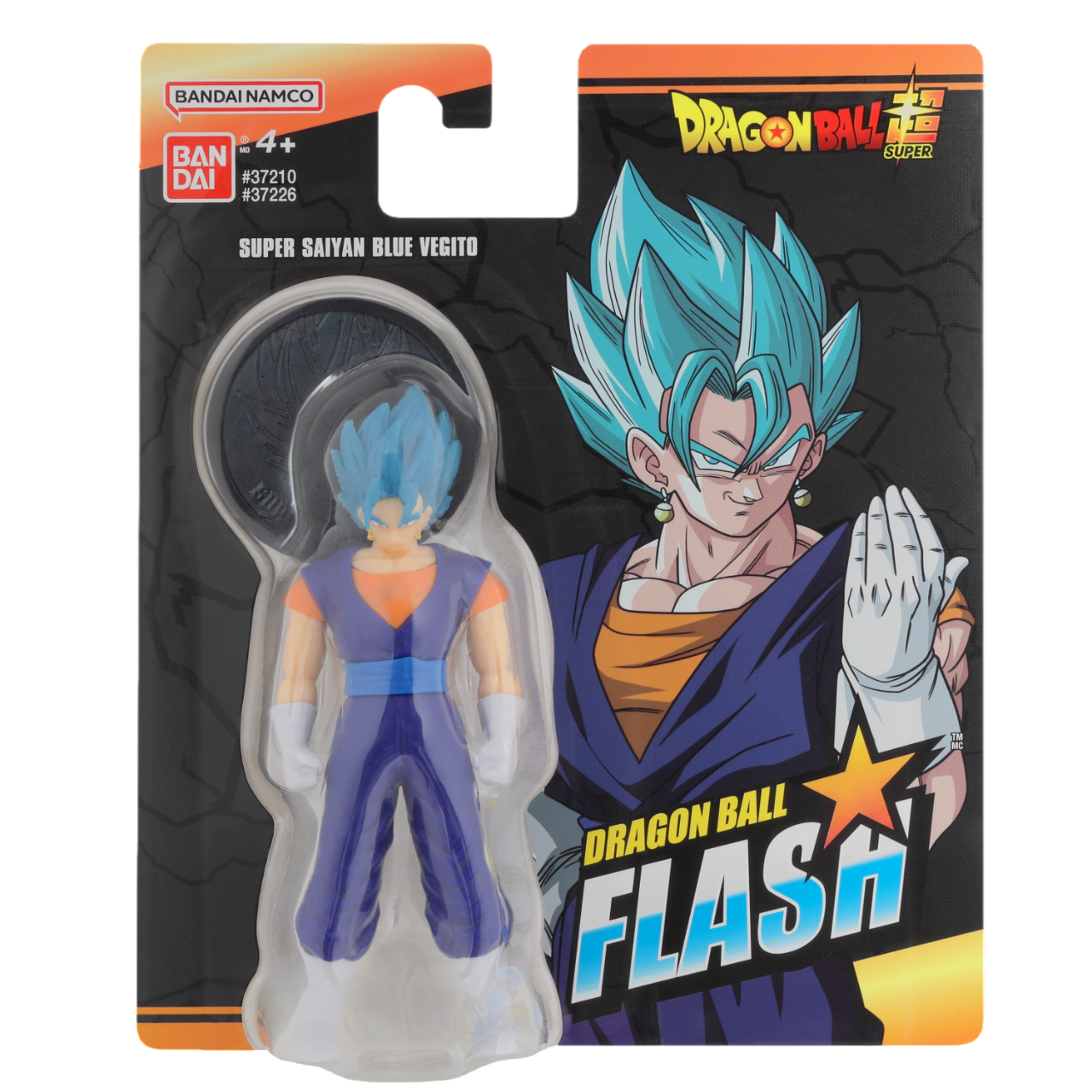 Dragon Ball Flash Action Figure - Goku / Super Saiyan Vegito /  Super Saiyan Blue Vegito