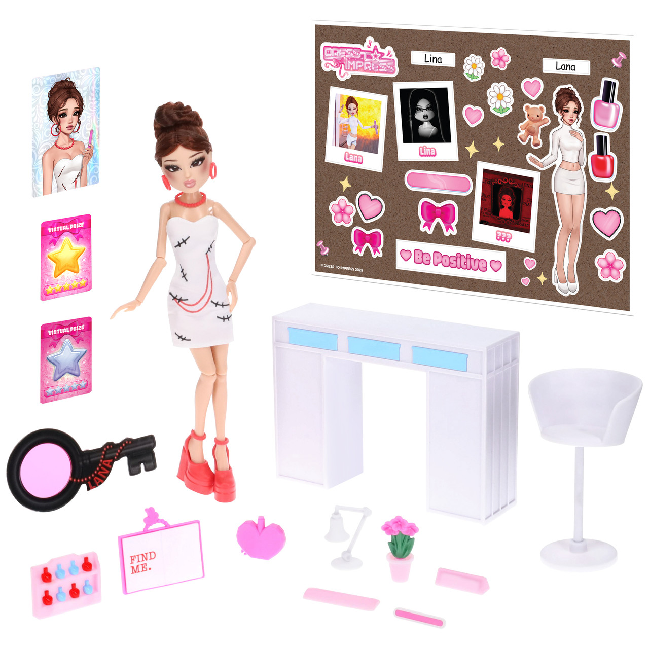 Dress to Impress - Lana Deluxe Fashion Doll Set Series 1