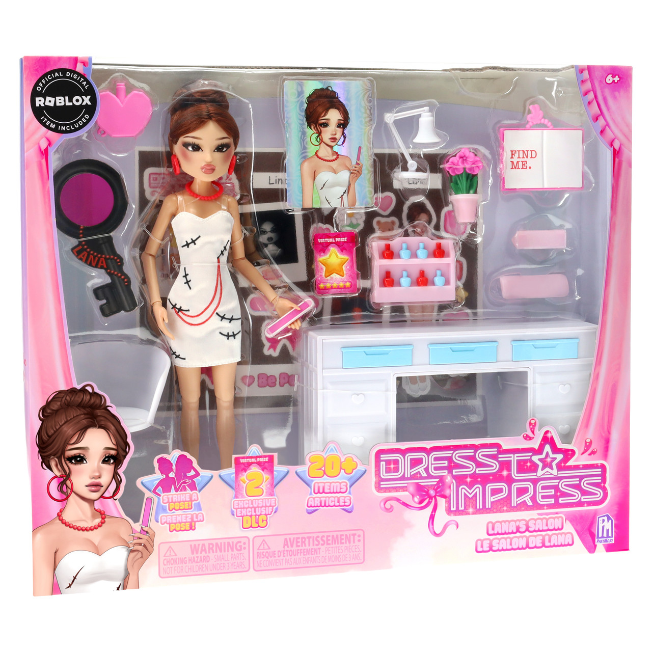Dress to Impress - Lana Deluxe Fashion Doll Set Series 1