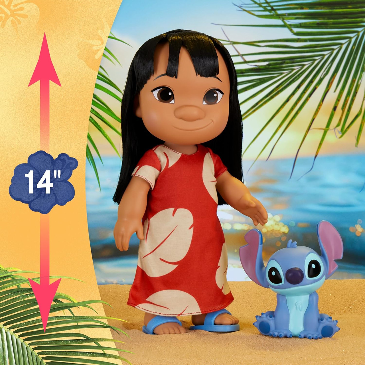 Disney Stitch Lilo 36cm Doll with Stich Figure