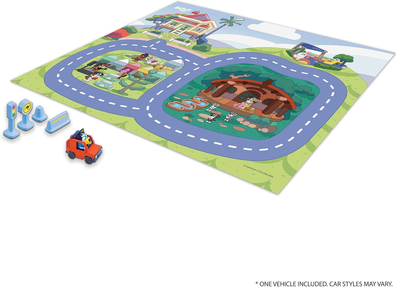 Imaginmat Deluxe  Bluey - Floor Playmat 30.5 x 20.5 inch