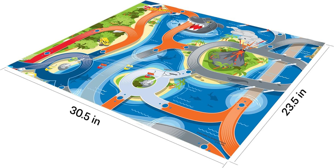 Imaginmat Deluxe Hot Wheels - Floor Playmat 30.5 x 20.5 inch