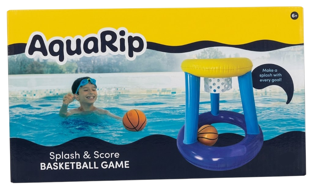 AquaRip Splash & Score Floating Basketball Game