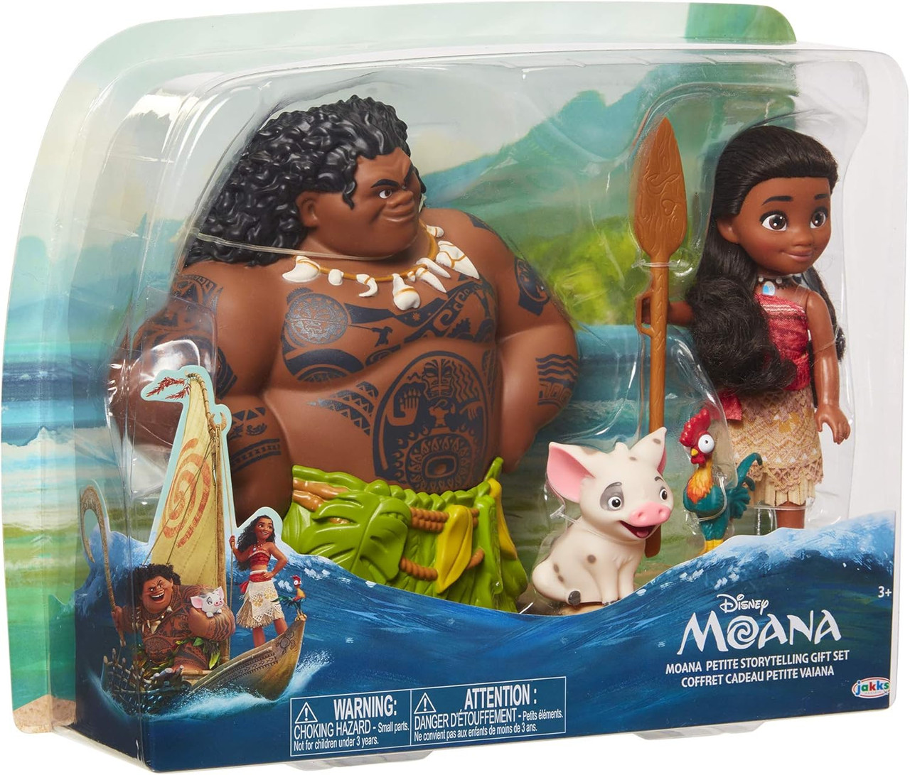 Disney Moana with Maui Demigod Doll Figure