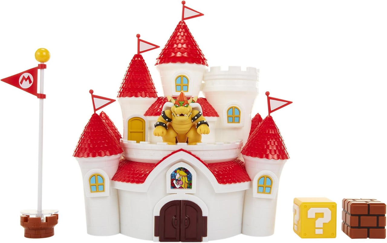 Super Mario Mushroom Kingdom Castle Playset