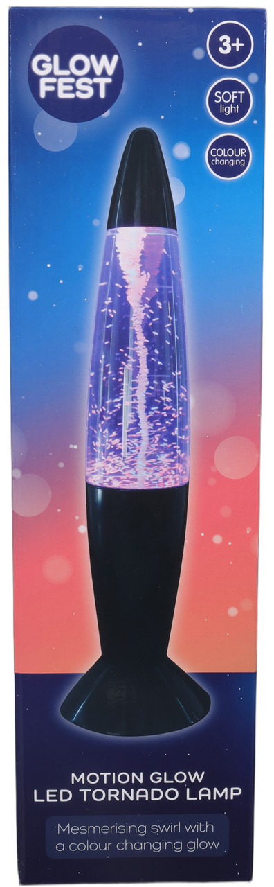 Motion Glow LED Tornado Lamp