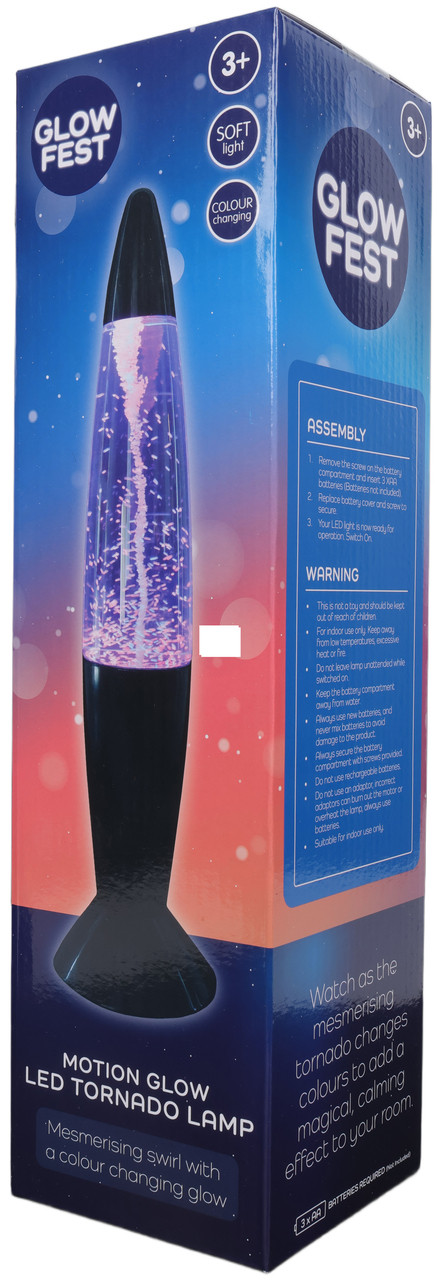 Motion Glow LED Tornado Lamp