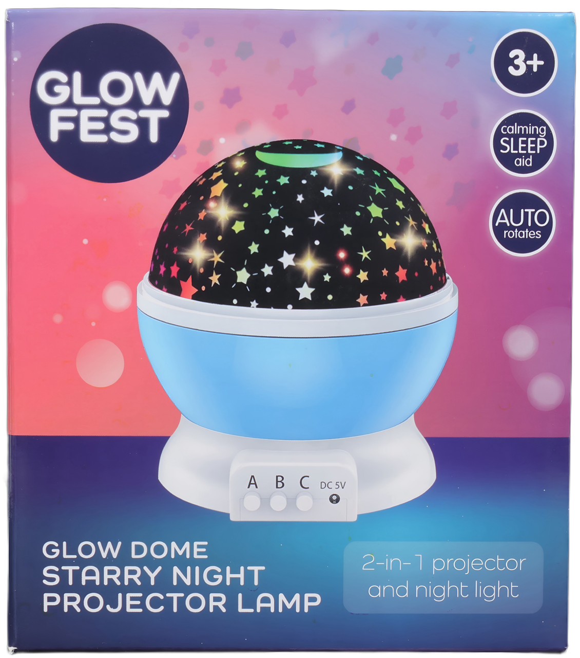 Glowdome Starry Night Projector Lamp