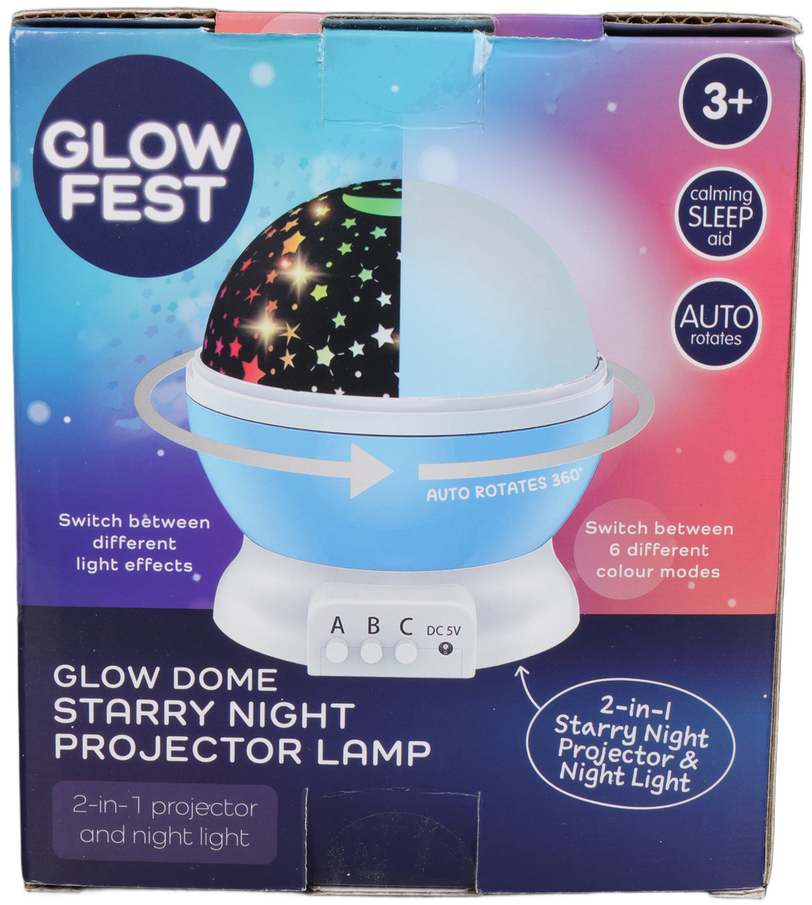 Glowdome Starry Night Projector Lamp