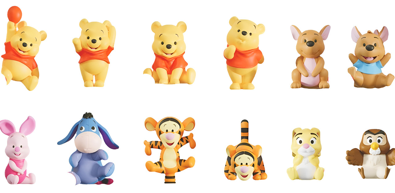 Winnie The Pooh Mini Plush - Series 1 