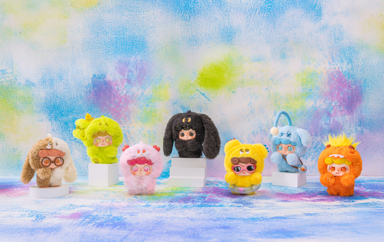 Q.Kid Emotional Monsters Series Plush Blind Box 