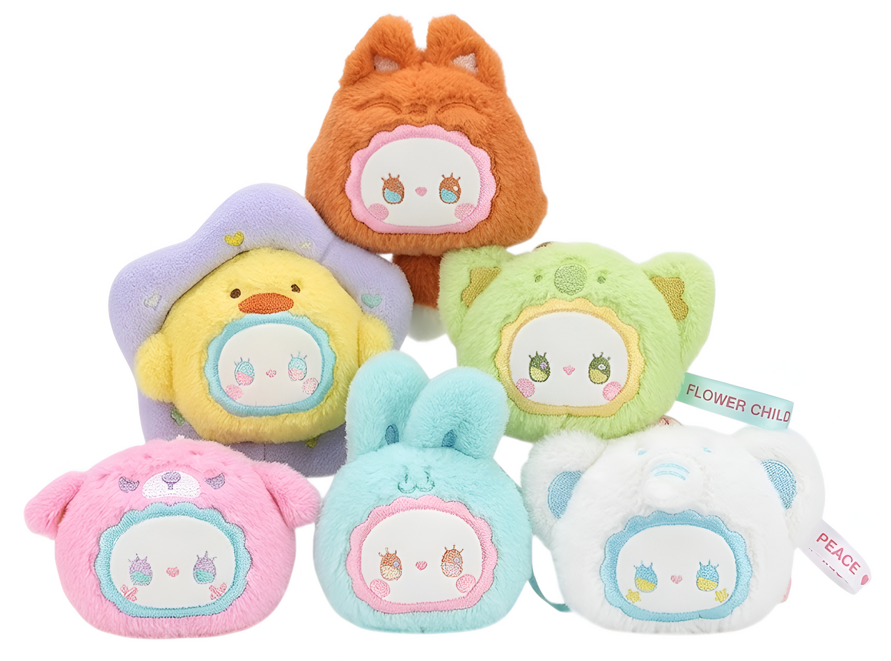 Lucky Emma Zoo Scented Plush Keychain Blind Box 