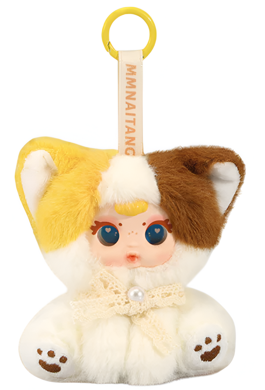 MM Naughty Cat Keychain Plush Blind Box 