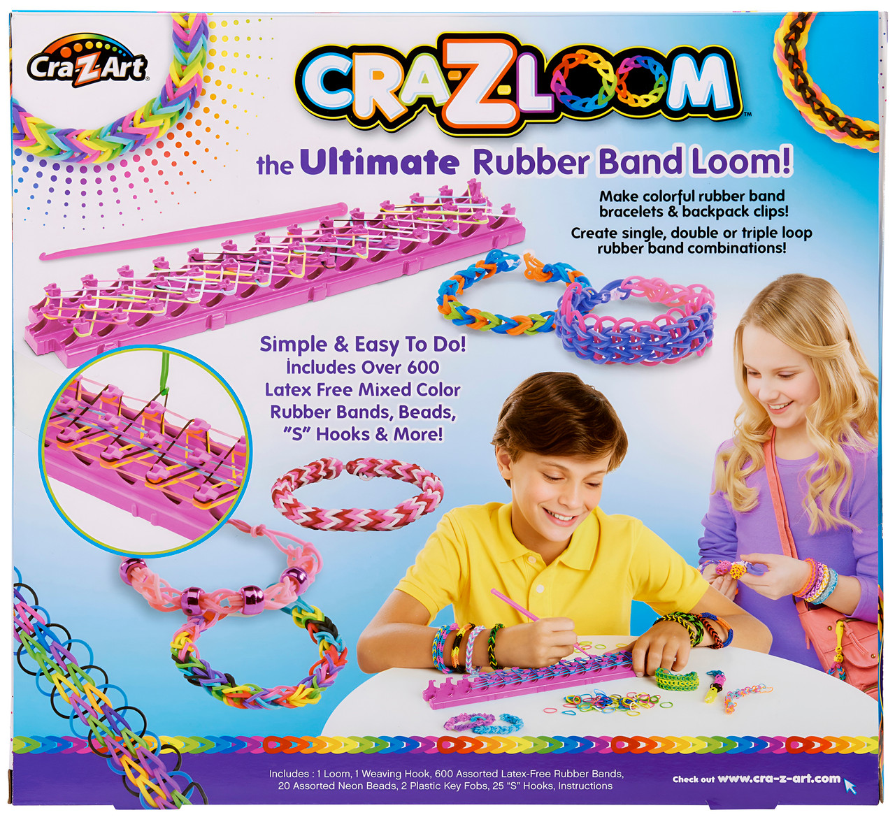 Cra-Z-Loom Ultimate Rubber Band Loom