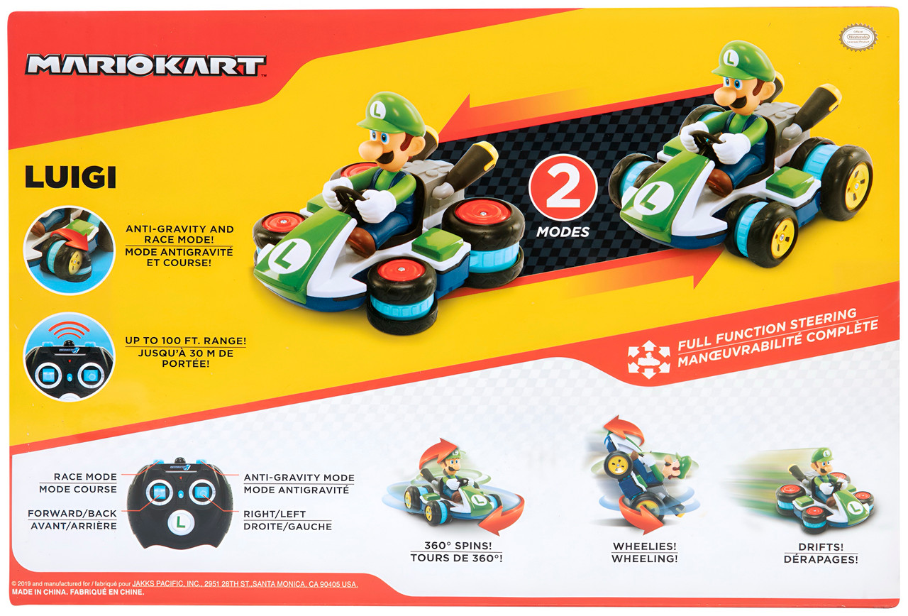 Nintendo Mario Kart Luigi Mini Anti-Gravity RC