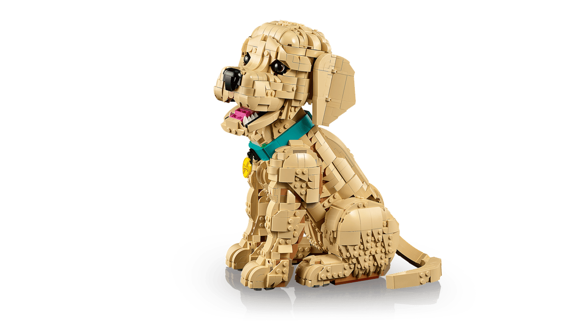 LEGO Icons Golden Retriever Puppy 11384