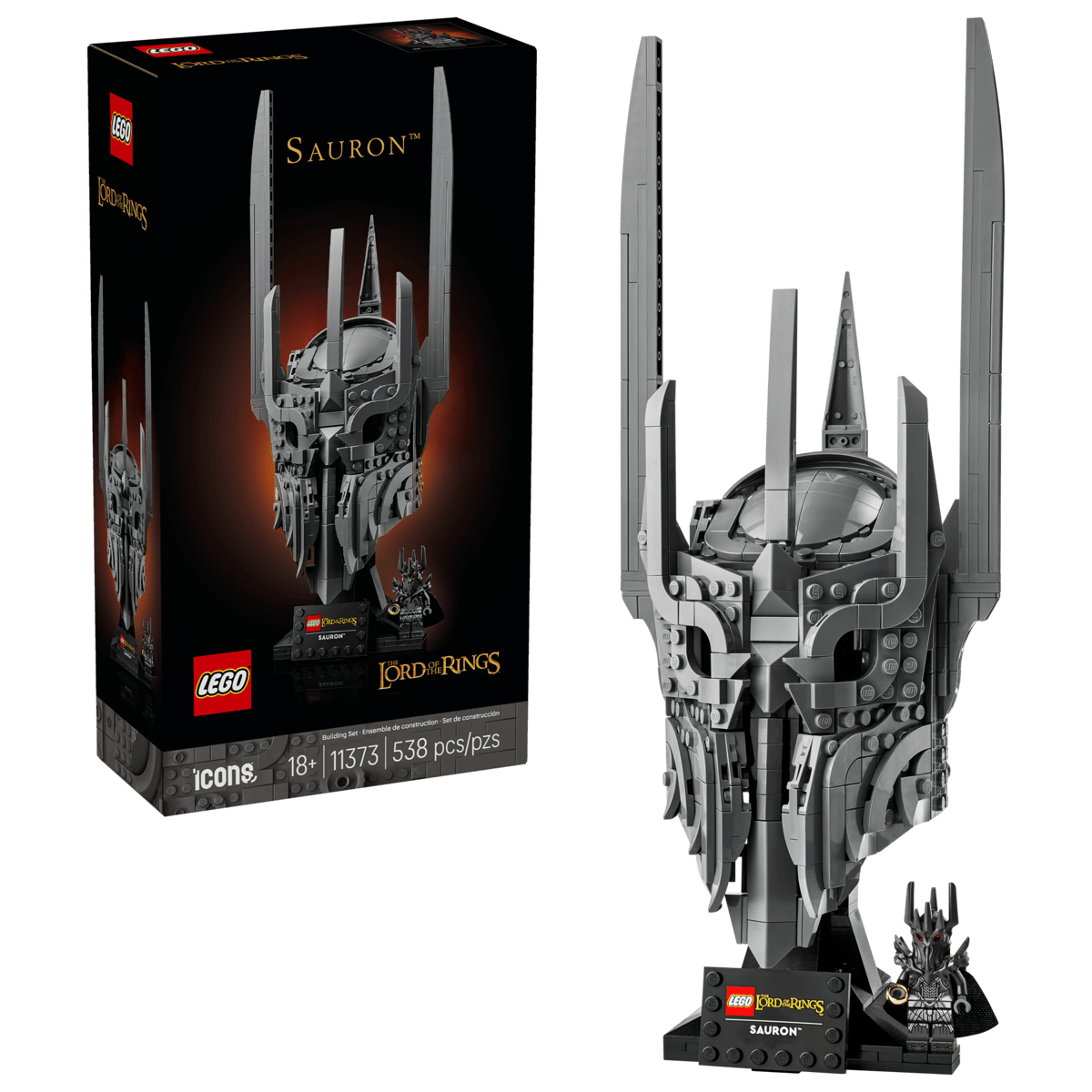 LEGO Icons The Lord of the Rings: Sauron's Helmet 11373