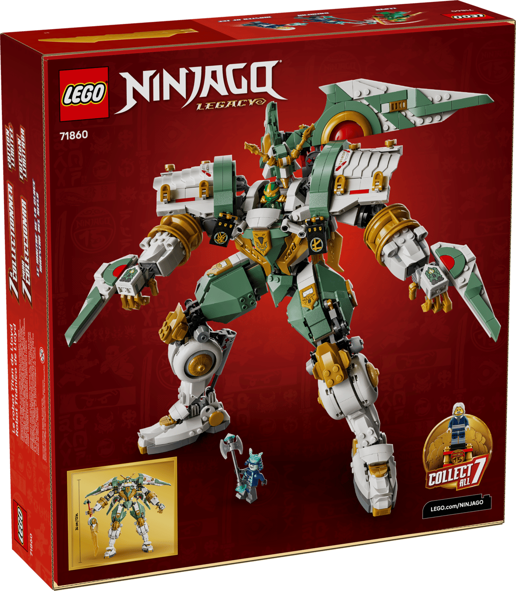 LEGO Ninjago Lloyd's Titan Mech 15th Anniversary 71860