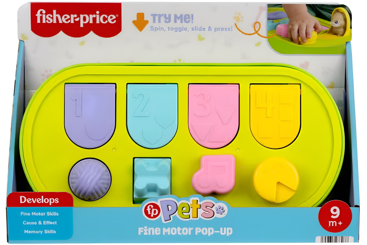 Fisher Price Pets Fine Motor Pop-up