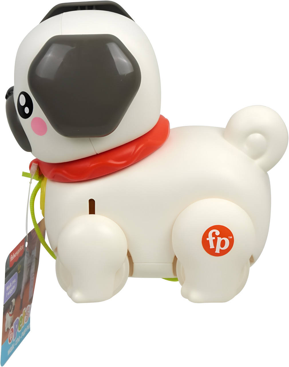 Fisher-Price Fp Pets Walk-The-Pup Pug Baby
