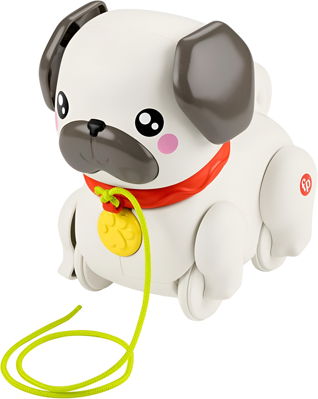 Fisher-Price Fp Pets Walk-The-Pup Pug Baby