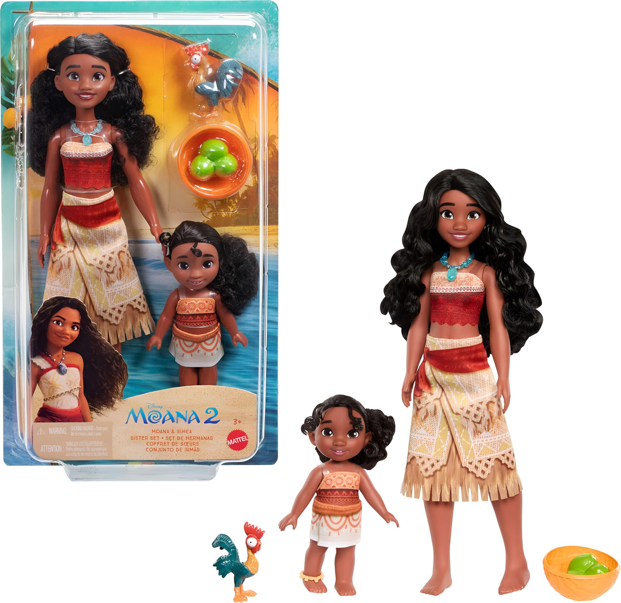 Disney Moana 2 Moana & Simea Sister Set