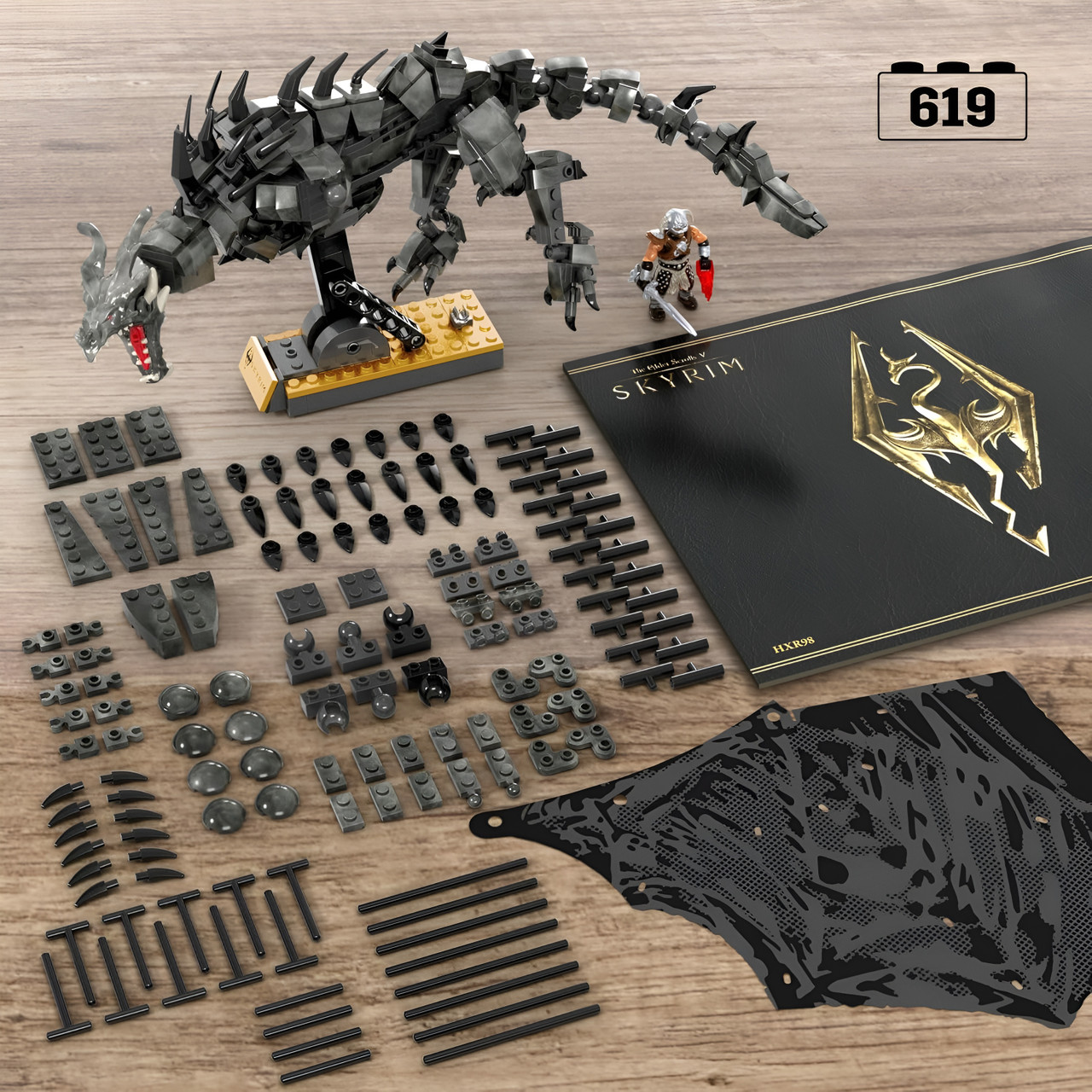 MEGA Skyrim Alduin the World Eater