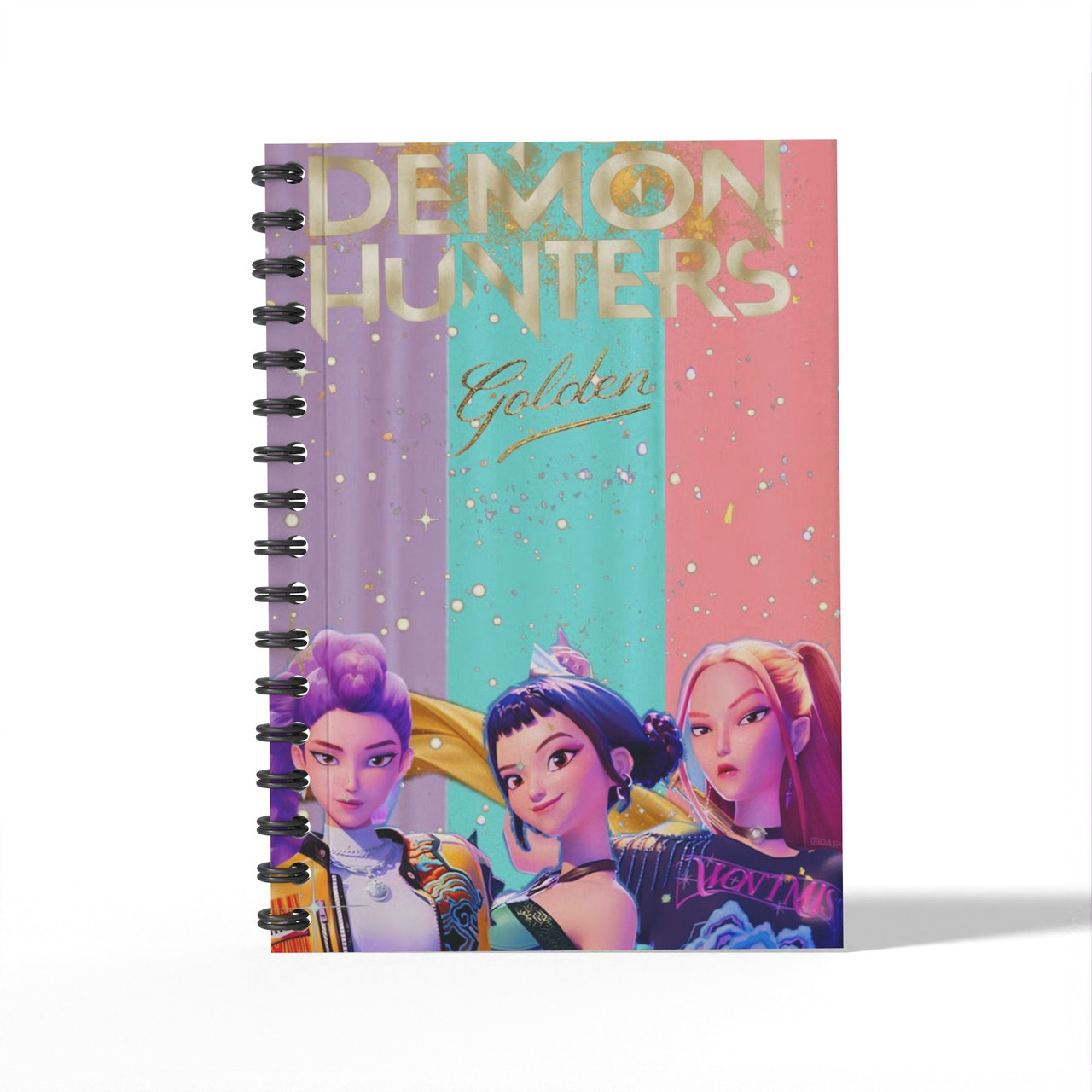 K-Pop Demon Hunters - Huntrix Golden Notebook 