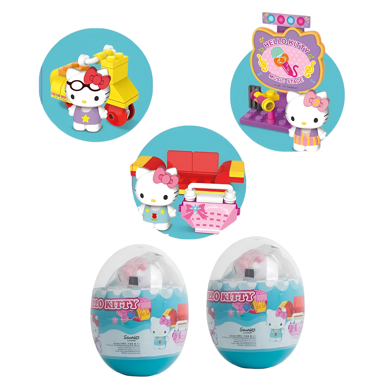 Hello Kitty Music Party Surprise Egg 