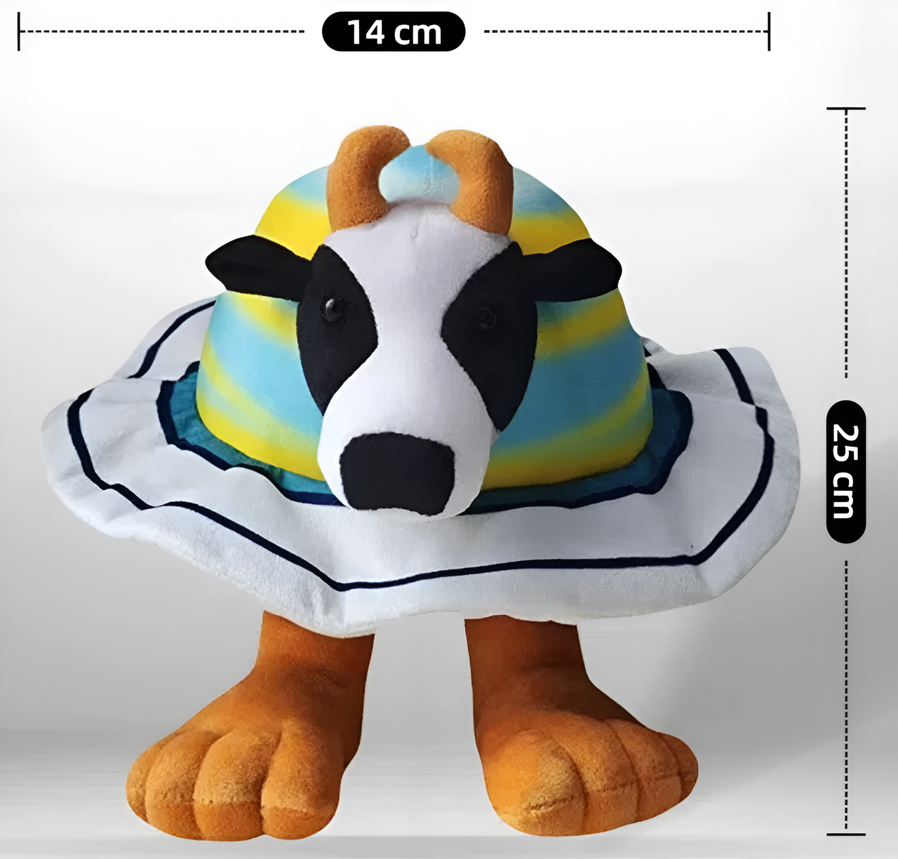 Brainrot Dancing Cow Plush 25cm