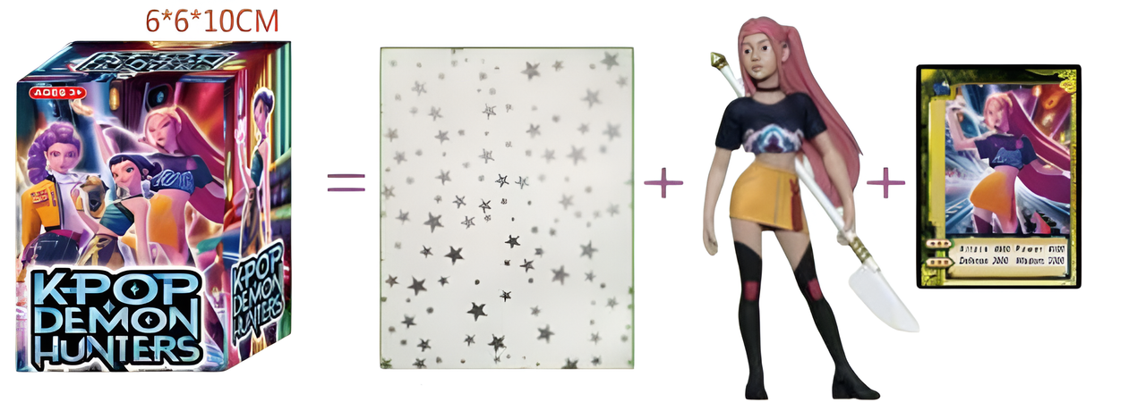K-pop Demon Hunters - Huntrix Figure Blind Box 