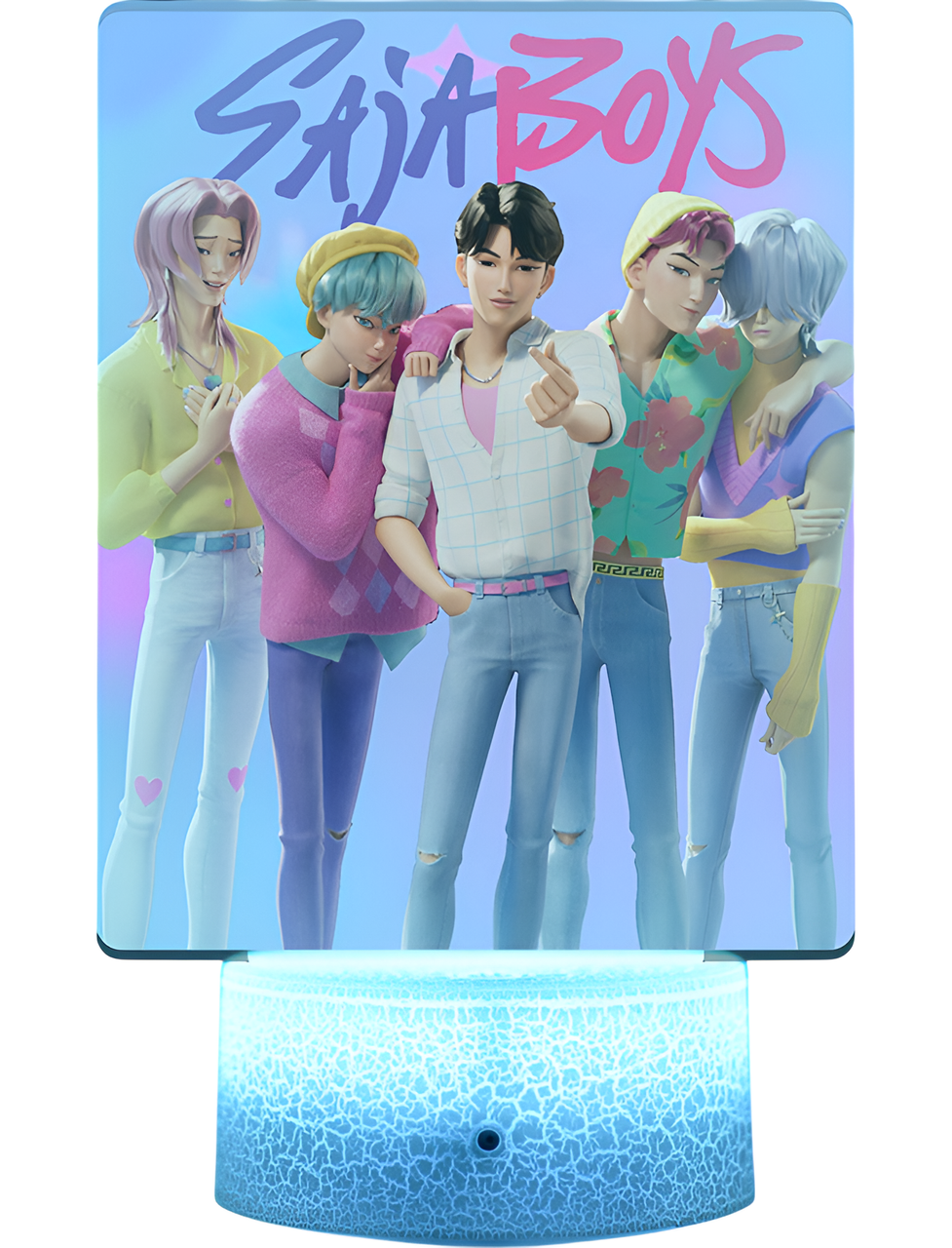 K-pop Demon Hunters - Saja Boys Lamp 