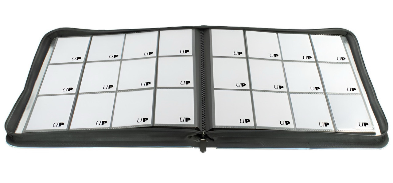 Ultra Pro Binder 12 pocket Zippered - Silver
