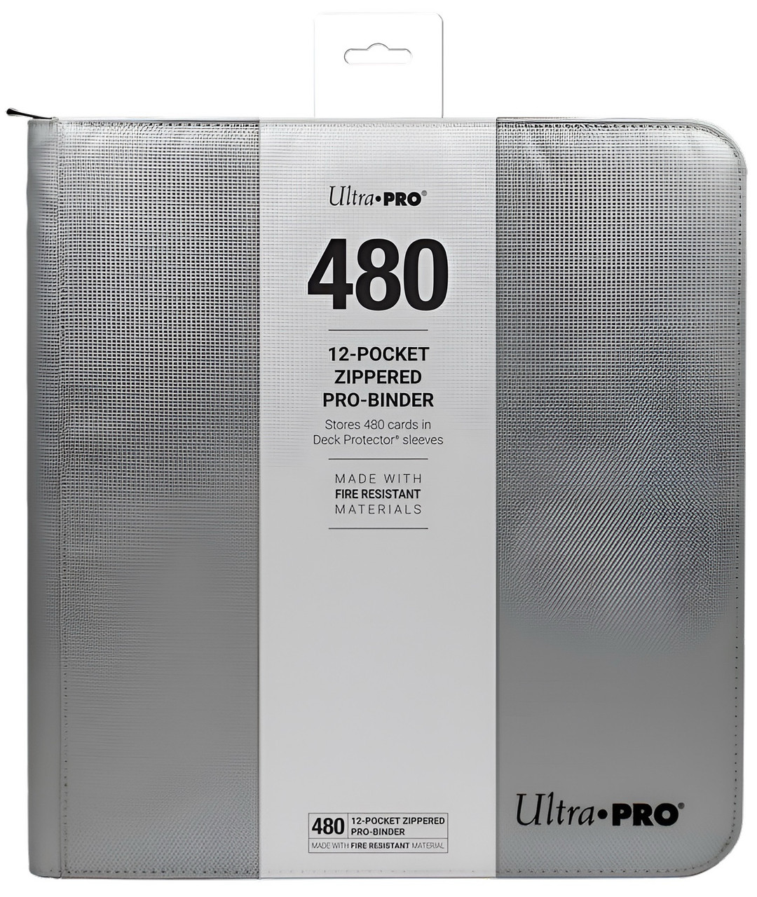 Ultra Pro Binder 12 pocket Zippered - Silver