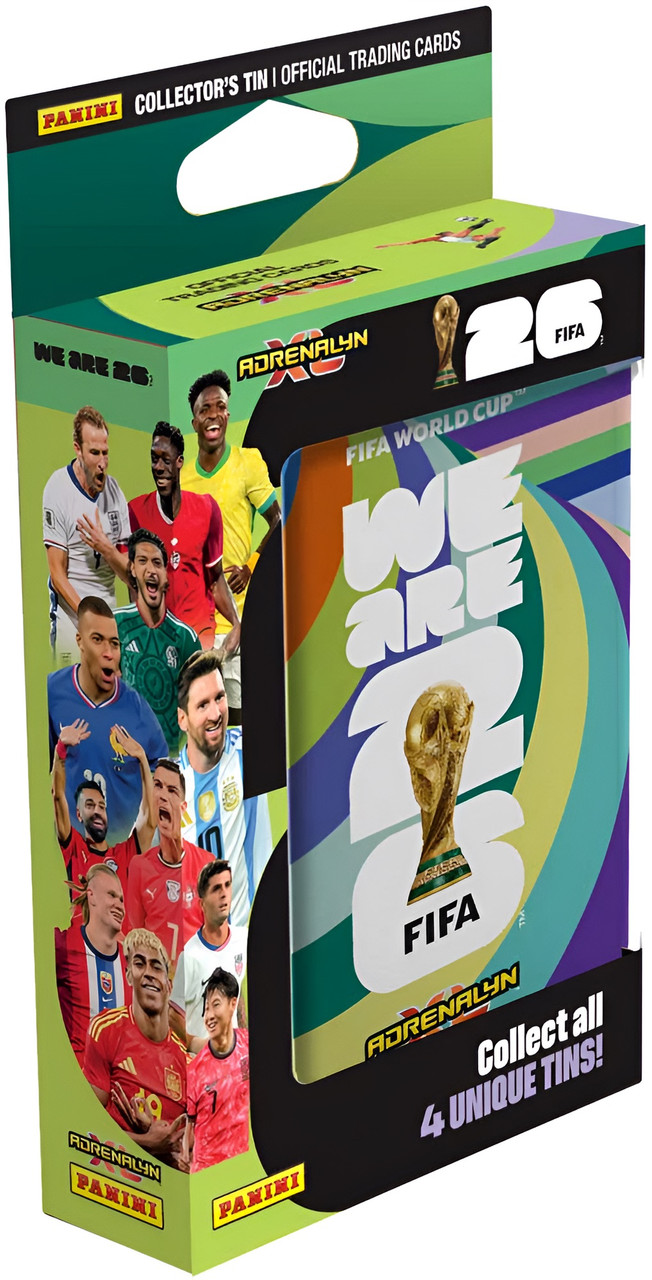 Panini FIFA World Cup Adrenalyn XL 2026 Card Pocket Tin