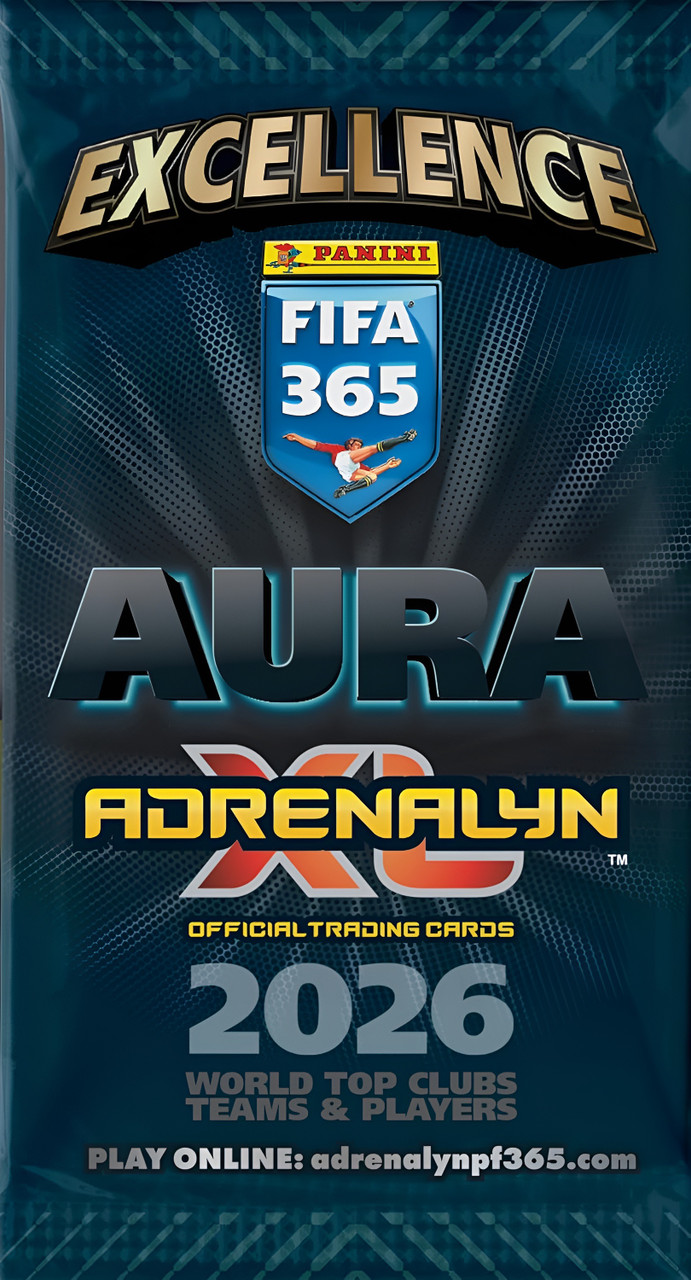 Panini FIFA 365 Adrenalyn XL 2026 Soccer Excellence Box