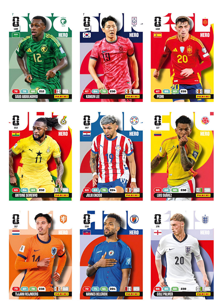Panini FIFA World Cup Adrenalyn XL 2026 Card Collection