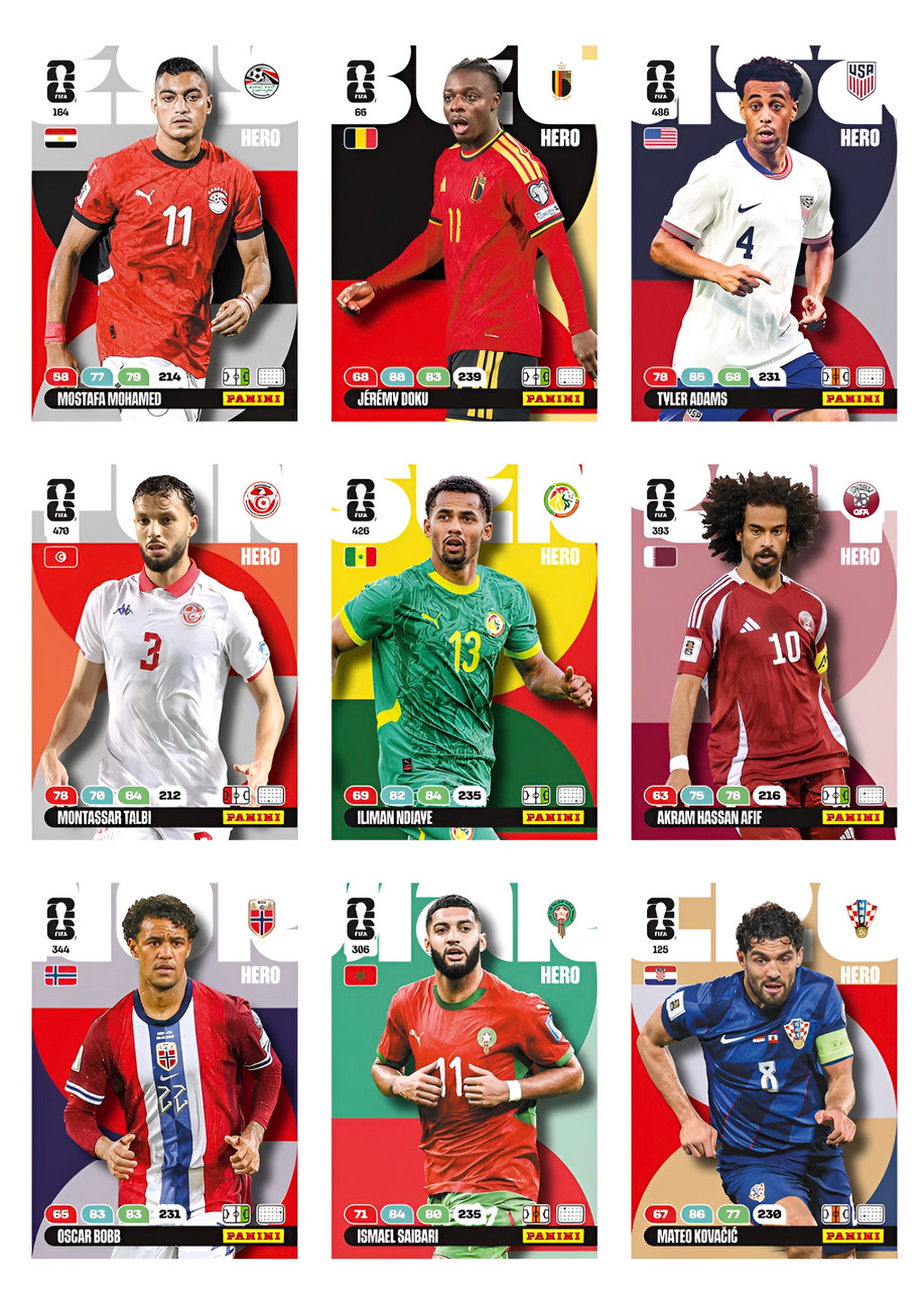 Panini FIFA World Cup Adrenalyn XL 2026 Card Collection