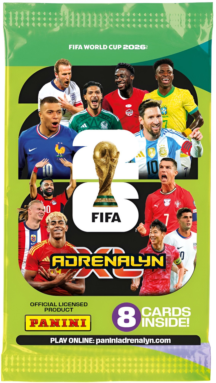 Panini FIFA World Cup Adrenalyn XL 2026 Card Starter Pack Deluxe Version
